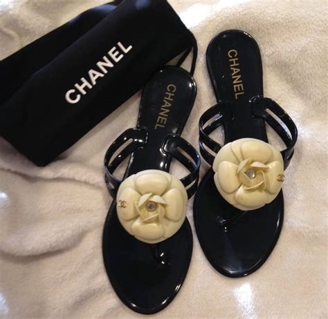 chanel flower slippers|Chanel sandals official website.